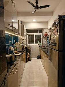 Kitchen Image of 377 Sq.ft 1 BHK Apartment / Flat for sale in Srishti Elegance, Bhandup West Mumbai for Rs. 8200000