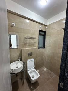 Bathroom Image of 700 Sq.ft 1 BHK Apartment / Flat for rent in DSS Mahavir Spring, Thane West Thane for Rs. 33500