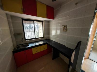 Kitchen Image of 650 Sq.ft 1 BHK Apartment / Flat for rent in Vasai West Vasai for Rs. 16000
