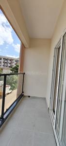 Balcony Image of 1250 Sq.ft 1 BHK Apartment / Flat for rent in Singasandra Bengaluru for Rs. 38500