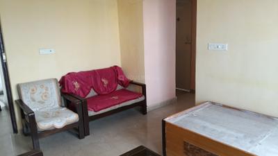 Living Room Image of 850 Sq.ft 1 BHK Apartment / Flat for rent in AKASH ENCLAVE, Vrindavan Yojana Lucknow for Rs. 12500