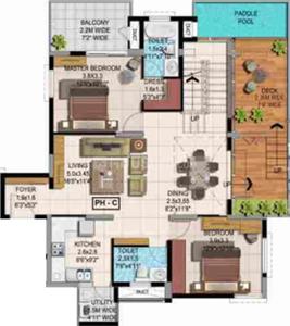 Image of 1273 Sq.ft 3 BHK Apartment / Flat for sale in 22 And Crest, Yeswanthpur, Bengaluru for Rs. 25000000