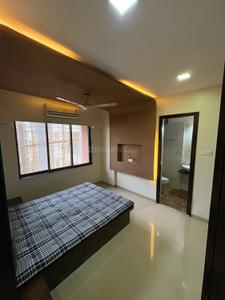 Bedroom Image of 650 Sq.ft 2 BHK Apartment / Flat for rent in Sudarshan Sky Garden, Kasarvadavali Thane for Rs. 38000