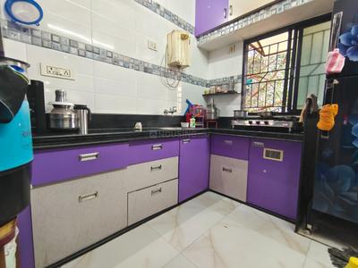 Kitchen Image of 750 Sq.ft 2 BHK Apartment / Flat for sale in Khokhra Ahmedabad for Rs. 4000000