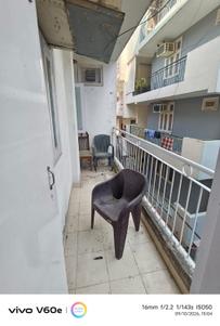 Balcony Image of 600 Sq.ft 1 BHK Independent House for rent in Vasant Kunj New Delhi for Rs. 20000