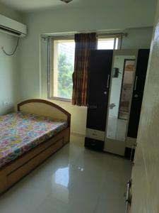 Bedroom Image of 666 Sq.ft 1 BHK Apartment / Flat for rent in Kalp Capitol Flora And Capitol Icon 2, Sargasan Gandhinagar for Rs. 20000