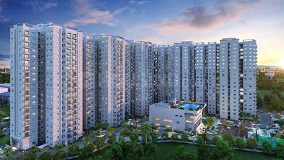 Image of 1157 Sq.ft 2.5 BHK Apartment / Flat for sale in Shriram 122 West, Mangadu, Chennai for Rs. 7393230