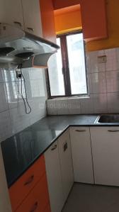 Kitchen Image of 700 Sq.ft 2 BHK Builder Floor for rent in New Town Kolkata for Rs. 32000
