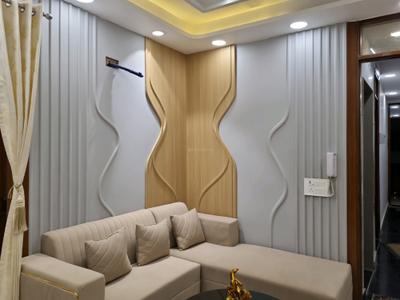 Living Room Image of 568 Sq.ft 2 BHK Apartment / Flat for rent in Dwarka Mor New Delhi for Rs. 23000