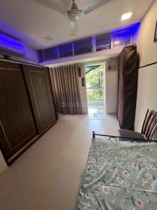 Bedroom Image of 850 Sq.ft 1 BHK Apartment / Flat for rent in Althan Surat for Rs. 24000