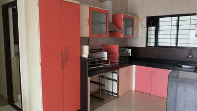 Kitchen Image of 1600 Sq.ft 2.5 BHK Apartment / Flat for rent in Orvi, Balewadi Pune for Rs. 52000
