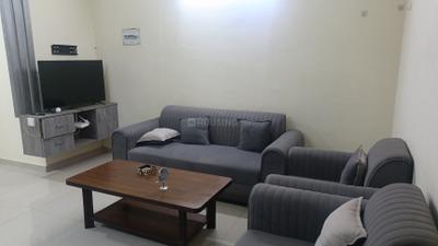 Living Room Image of 850 Sq.ft 2 BHK Apartment / Flat for rent in Pyramid Fusion Homes, Sector 70A Gurgaon for Rs. 34000
