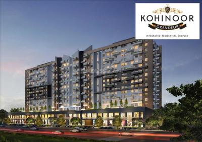 Image of 1020 Sq.ft 2 BHK Apartment / Flat for sale in Kohinoor Grandeur, Ravet, Pune for Rs. 6000000