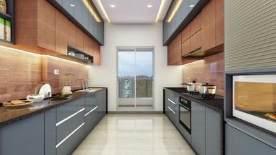 Kitchen Image of 1200 Sq.ft 2 BHK Apartment / Flat for sale in Sonam Indradhanush, Mira Road East Mira Bhayandar for Rs. 12000000