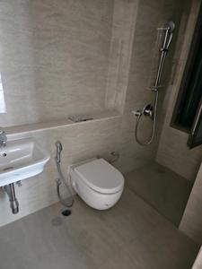 Common Bathroom Image of 1113 Sq.ft 3 BHK Apartment / Flat for sale in Adani Ten BKC, Bandra East Mumbai for Rs. 65600000