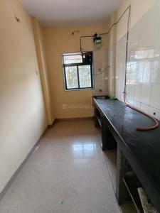 Kitchen Image of 615 Sq.ft 1 BHK Apartment / Flat for rent in Vashi Navi Mumbai for Rs. 37000