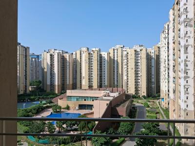 Bedroom Three Image of 1410 Sq.ft 3 BHK Apartment / Flat for sale in Paras Tierea, Sector 137 Noida for Rs. 12600000