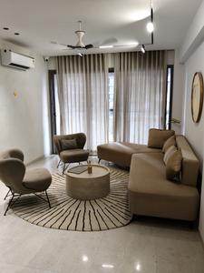 Living Room Image of 2115 Sq.ft 3 BHK Apartment / Flat for sale in Gala Aria, South Bopal Ahmedabad for Rs. 16000000