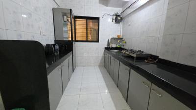 Kitchen Image of 1100 Sq.ft 3 BHK Apartment / Flat for rent in Jasmine, Sundervan Park, Thane West Thane for Rs. 65000