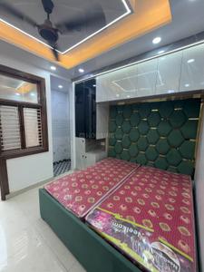 Bedroom Image of 500 Sq.ft 1 BHK Builder Floor for rent in Uttam Nagar New Delhi for Rs. 16000