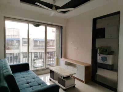 Living Room Image of 566 Sq.ft 1 BHK Apartment / Flat for rent in Thakur Galaxy, Boisar Mumbai for Rs. 8500