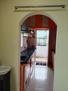 Kitchen Image of 1100 Sq.ft 2 BHK Apartment / Flat for rent in Legend Crest, Tallavalasa Visakhapatnam for Rs. 10000