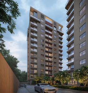 Image of 1285 Sq.ft 2 BHK Apartment / Flat for sale in Shilalekh Imperia, Adajan Gam, Surat for Rs. 5757000