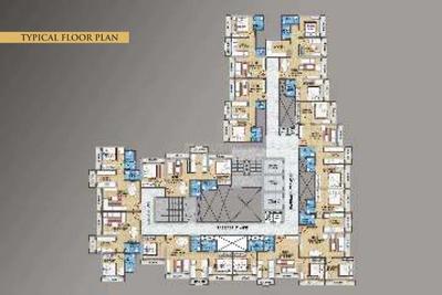 Image of 858 Sq.ft 2.5 BHK Apartment / Flat for sale in Nemmi Panchganga, Thane West, Thane for Rs. 14600000