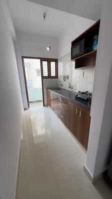Kitchen Image of 700 Sq.ft 1 BHK Builder Floor for rent in Indira Nagar Bengaluru for Rs. 30000