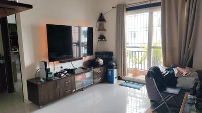 Living Room Image of 1000 Sq.ft 2 BHK Apartment / Flat for rent in Halasuru Bengaluru for Rs. 45000