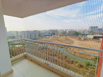 Balcony Image of 1149 Sq.ft 2 BHK Apartment / Flat for rent in Emami Swanlake, Moosapet Kp -2 for Rs. 35000