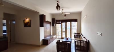 Hall Image of 1350 Sq.ft 2 BHK Apartment / Flat for rent in Vaswani Tranquil, Munnekollal Bengaluru for Rs. 60000