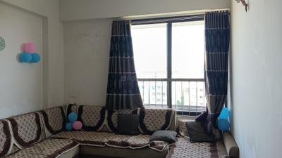 Living Room Image of 1200 Sq.ft 3 BHK Apartment / Flat for rent in Dev Prime, Chandkheda Ahmedabad for Rs. 30000