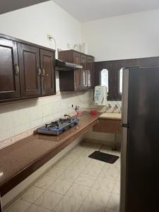 Kitchen Image of 1000 Sq.ft 1 BHK Builder Floor for rent in Sector 44 Chandigarh for Rs. 27000