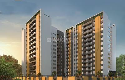 Image of 940 Sq.ft 2 BHK Apartment / Flat for sale in Gulmohar Sky Park, Dhanori, Pune for Rs. 6294000