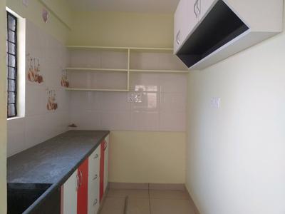 Kitchen Image of 600 Sq.ft 1 BHK Apartment / Flat for rent in Varthur Bengaluru for Rs. 15500