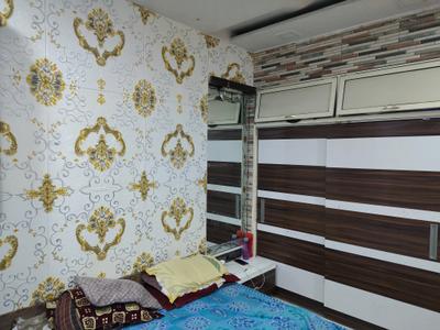 Bedroom Image of 550 Sq.ft 1 BHK Apartment / Flat for rent in Puraniks Home Town E , Kasarvadavali Thane for Rs. 17999