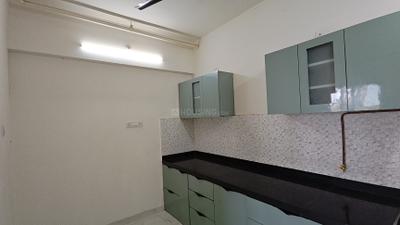 Kitchen Image of 1000 Sq.ft 2 BHK Apartment / Flat for rent in VTP HiLife, Thergaon Pune for Rs. 34000