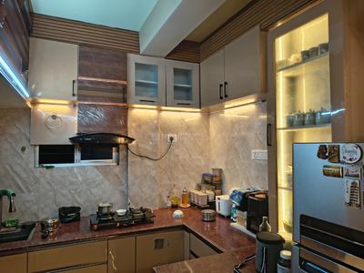 Kitchen Image of 1200 Sq.ft 3.5 BHK Apartment / Flat for sale in Bansdroni Apartment, Bansdroni Kolkata for Rs. 5500000