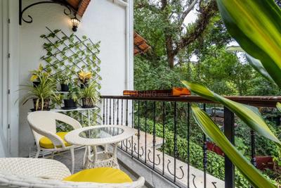 Balcony Image of 794 Sq.ft 2 BHK Apartment / Flat for sale in Siolim Goa for Rs. 14500000