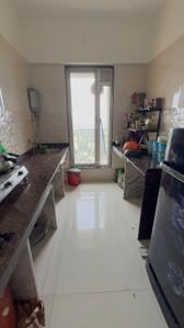 Kitchen Image of 750 Sq.ft 2 BHK Apartment / Flat for rent in Metro Paramount, Shilgaon Thane for Rs. 30000
