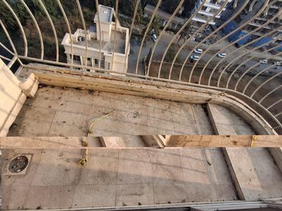 Balcony Image of 1400 Sq.ft 3 BHK Apartment / Flat for sale in DBR Paramount Heights, Vasai West Vasai for Rs. 13500000