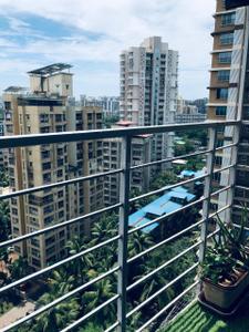 Balcony Image of 650 Sq.ft 1 BHK Apartment / Flat for rent in Kings Heights 1, Bhandup East Mumbai for Rs. 45000