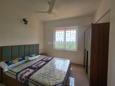 Bedroom Image of 850 Sq.ft 2 BHK Apartment / Flat for rent in Sowparnika Jazzmyna, Kunnamangalam Kozhikode for Rs. 35000