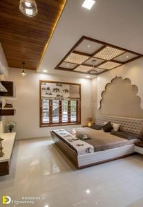 Bedroom Image of 1500 Sq.ft 2 BHK Independent House for rent in Arjun Pearl, Ghatlodiya Ahmedabad for Rs. 19500