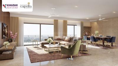 Living Room Image of 1905 Sq.ft 3 BHK Apartment / Flat for sale in Khushi Capella, Pahala Bhubaneswar for Rs. 15601950