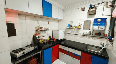 Kitchen Image of 650 Sq.ft 1 BHK Apartment / Flat for sale in Nerul Navi Mumbai for Rs. 9300000