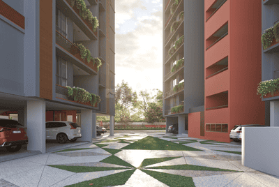 Image of 2133 Sq.ft 3 BHK Apartment / Flat for sale in Dev Aurum, Kudasan, Gandhinagar for Rs. 9139000