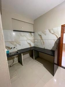 Kitchen Image of 1000 Sq.ft 1 BHK Apartment / Flat for rent in Vijay Nagar Indore for Rs. 13500