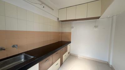 Kitchen Image of 610 Sq.ft 1 BHK Apartment / Flat for sale in Green Woods, Dhayari Pune for Rs. 3500000